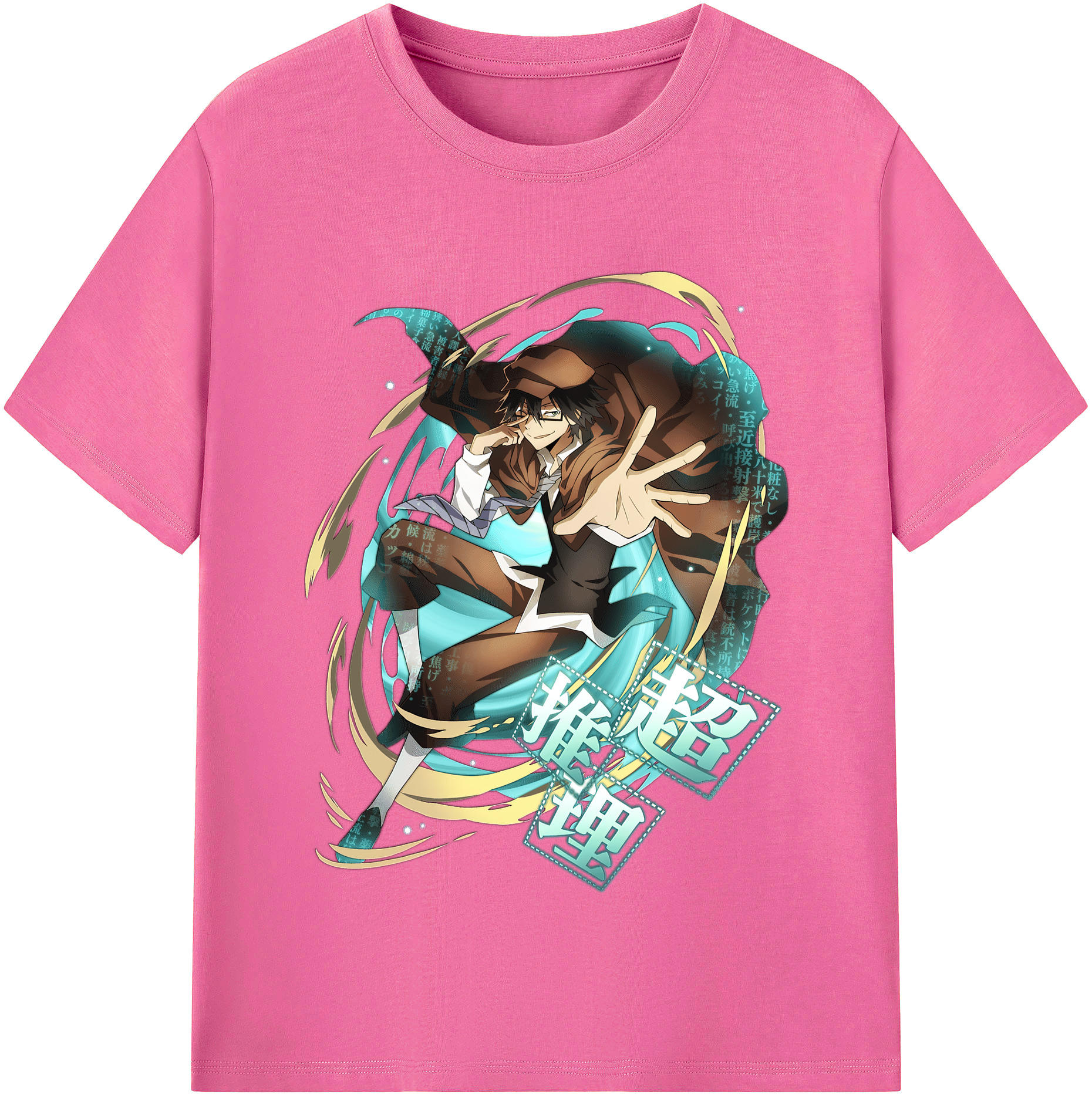 （画像用） 文豪ストレイドッグス Bungo Stray Dogs レディースカジュアルプリントTシャツ（綿100％）